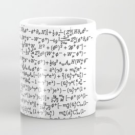 Standard Model Lagrangian Mug