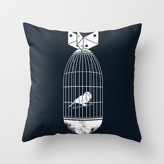 war prisoner Throw Pillow