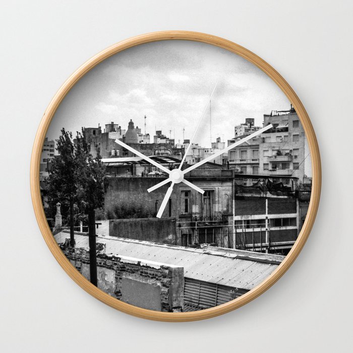 Buenos Aires City Scene Wall Clock