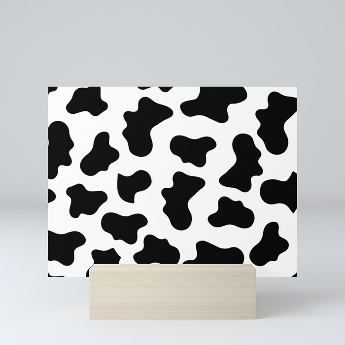 Moo Cow Print Mini Art Print