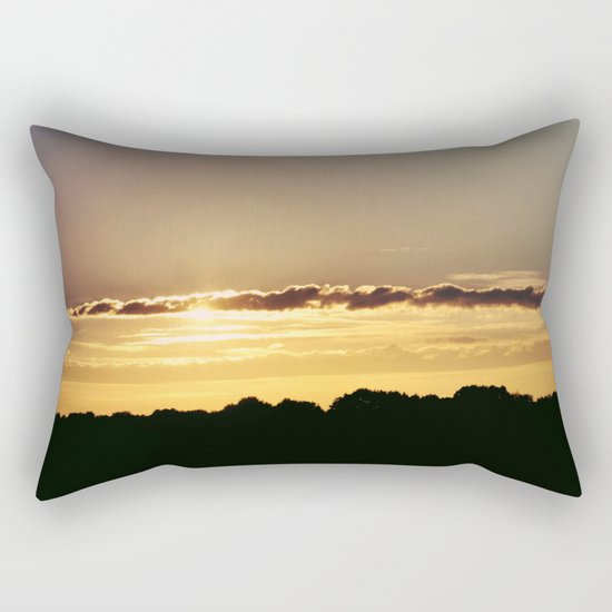 City Sunlight #3 Rectangular Pillow