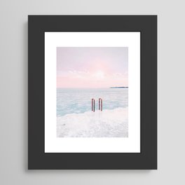 Lake Michigan Sunrise, Chicago Framed Art Print