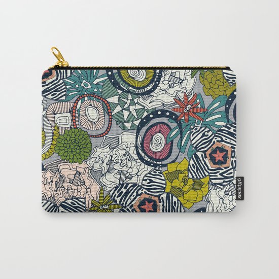 succulents multi light Carry-All Pouch