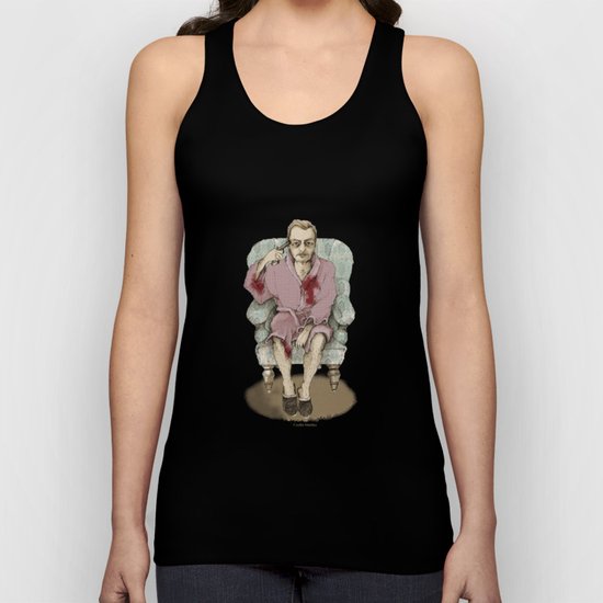 In bathrobe Unisex Tank Top