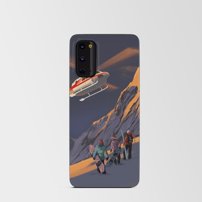 Sunrise Heli Ski Android Card Case