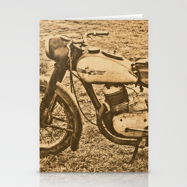 Jawa motorcycle Stationery Cards