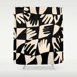 Hand Print Shower Curtain