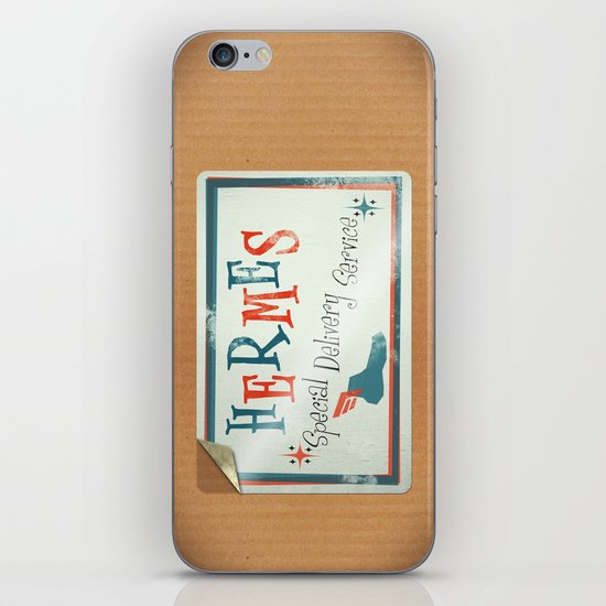 Hermes Special Delivery Service iPhone & iPod Skin