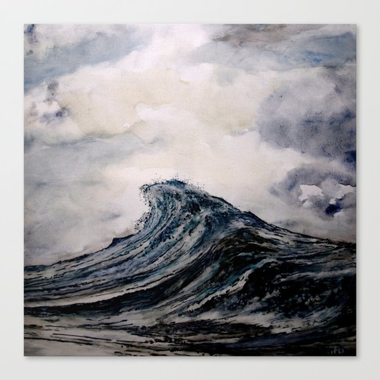 The WAVE Canvas Print