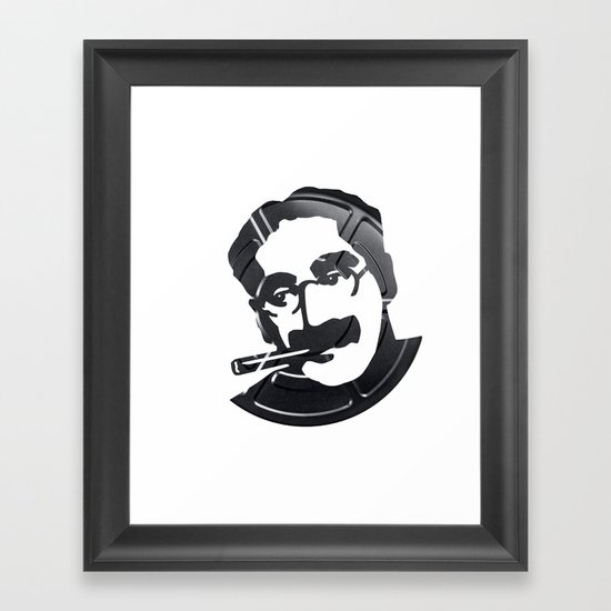 Groucho Marx Framed Art Print