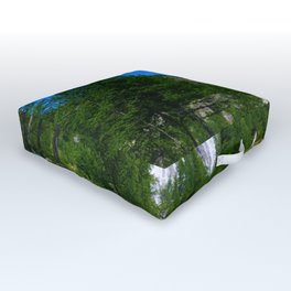 View on Cascata del Toce Outdoor Floor Cushion