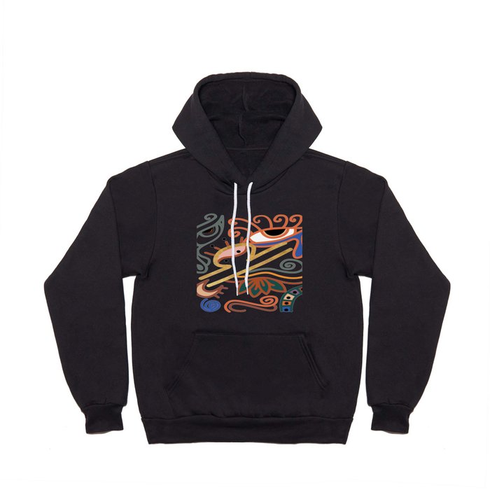 Abstract Libra Zodiac Sign Hoody