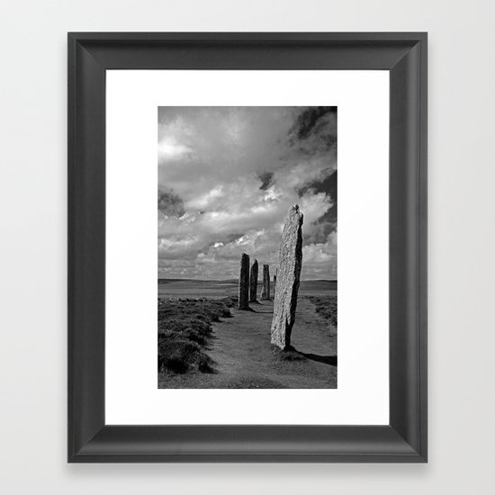 Ring of Brodgar Framed Art Print