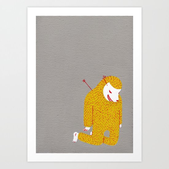 Everything is my fault Art Print