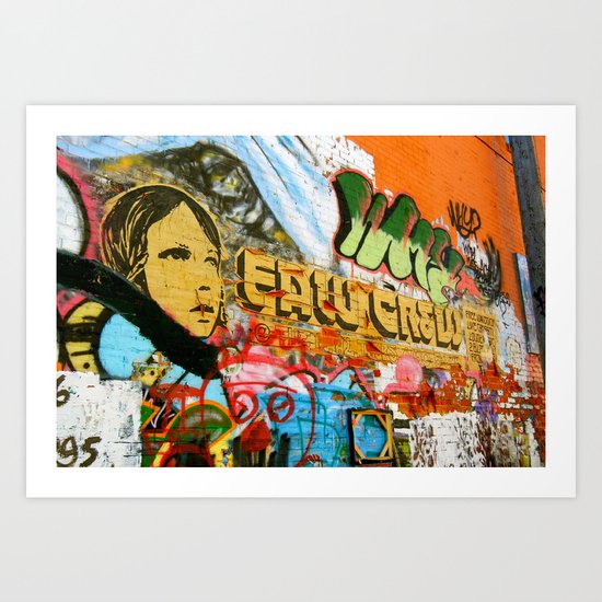 Art Alley / Rapid City Art Print