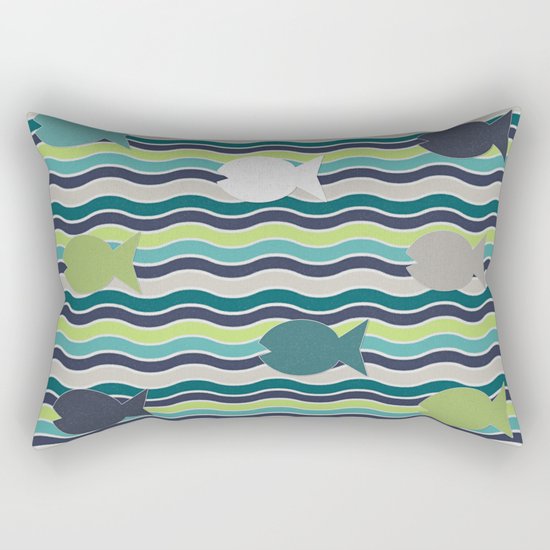 Under The Sea Rectangular Pillow