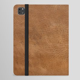 Tan Leather Design iPad Folio Case