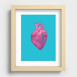 Hearts 01 - Human Heart Recessed Framed Print