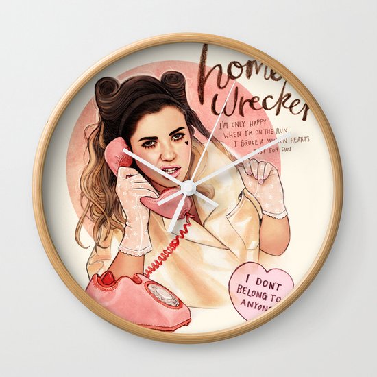 Homewrecker Wall Clock