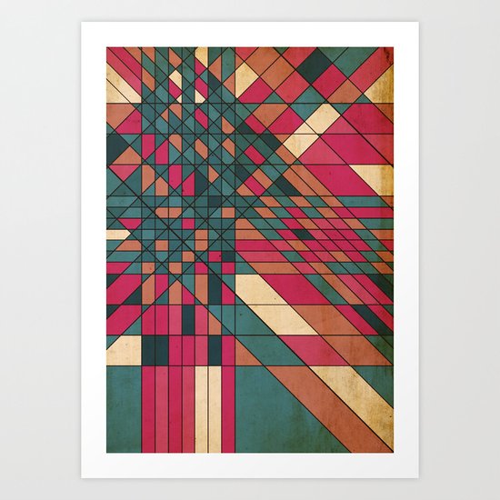 kriskras Art Print