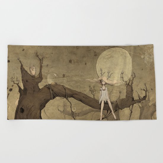 wandering Beach Towel