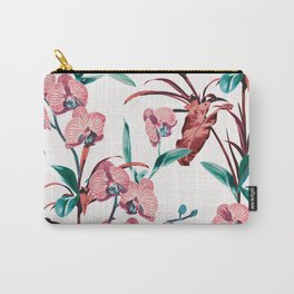 Pink Orchid Carry-All Pouch