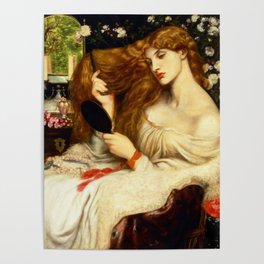 Dante Gabriel Rossetti "Lady Lilith" Poster