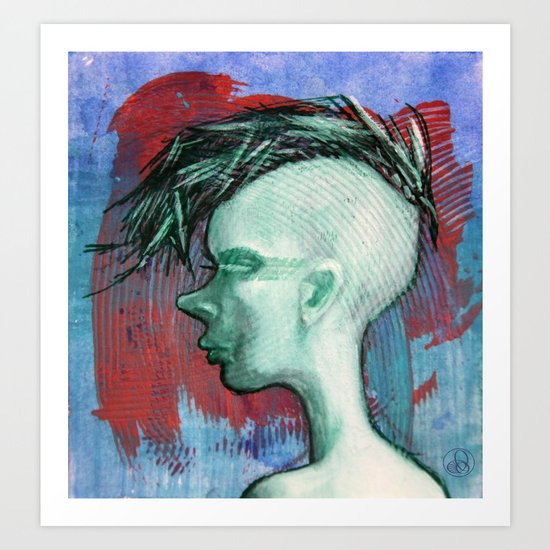 Green Art Print