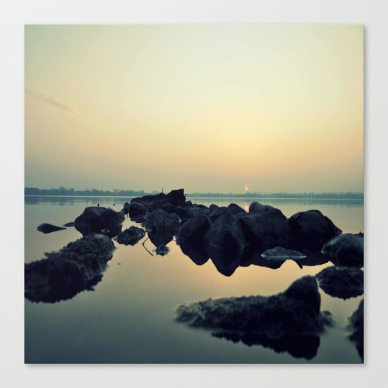 calm # Canvas Print