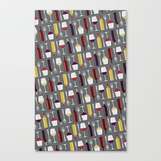 Food & Wine Canvas Print