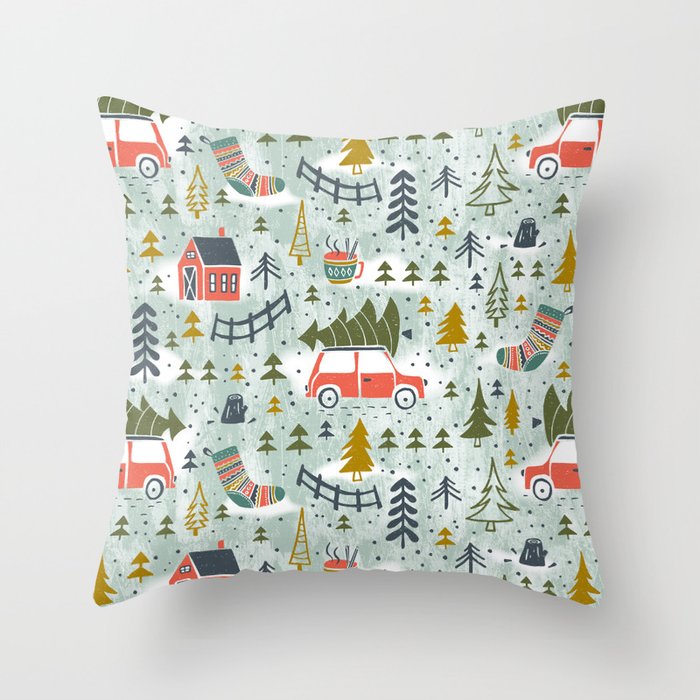 Blush hotsell christmas pillow