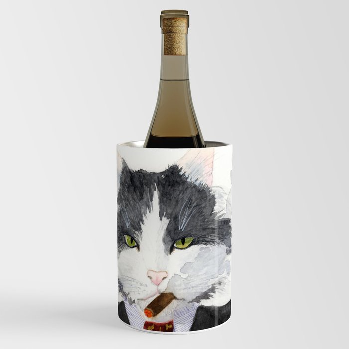The Successful Entrepreneur (The Fat Cat) Wine Chiller
