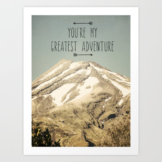 Mount Taranaki Art Print
