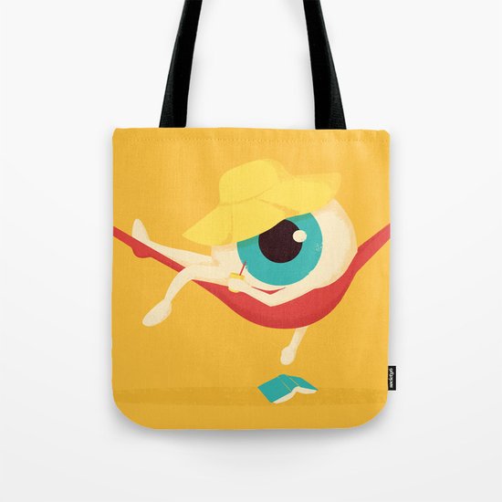 Lazy Eye Tote Bag