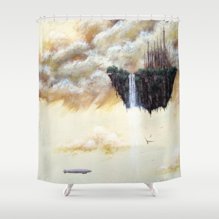 ISLAND PILGRIM Shower Curtain