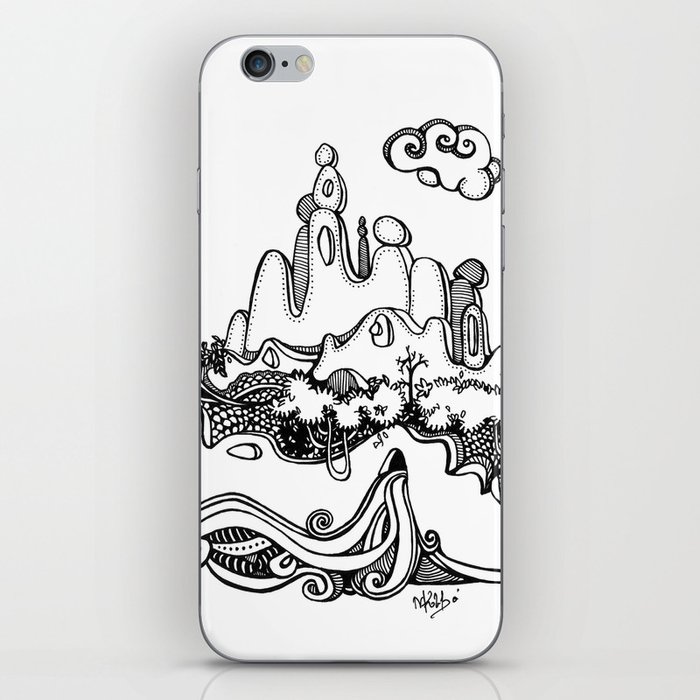 Lonely mountain iPhone Skin