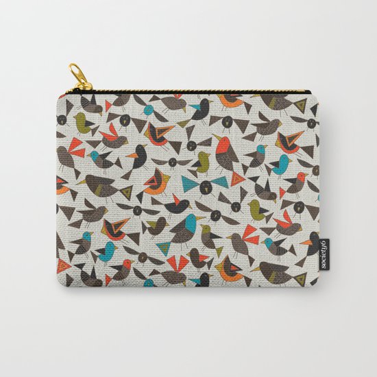just birds china white Carry-All Pouch