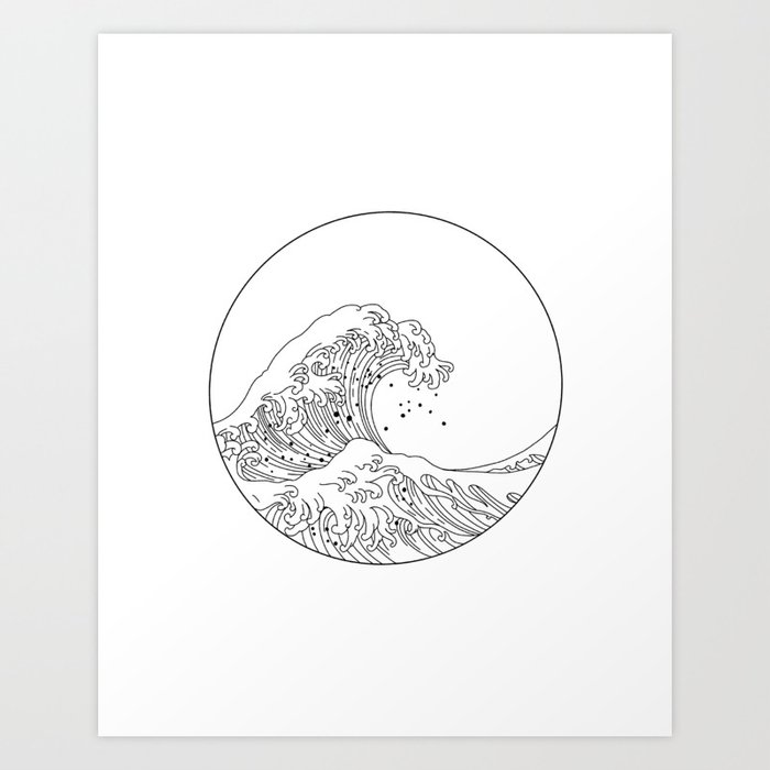 The Great Wave Art Print