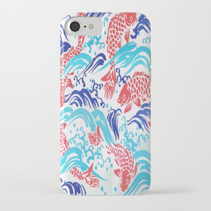 Japanese Koi Fish Art iPhone Case
