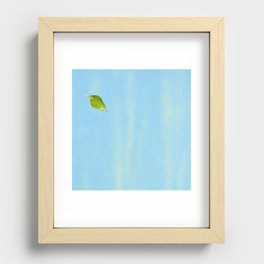 Floating leaf Recessed Framed Print