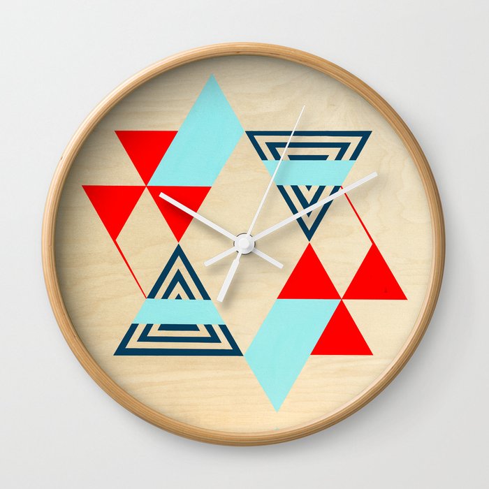 Moving Mountains Wall Clock