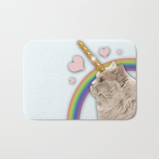 CAT UNICORN Bath Mat