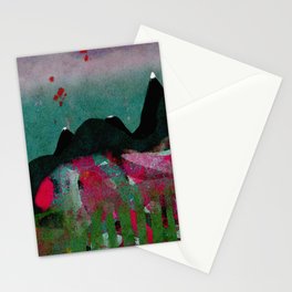 Outside the Wall Stationery Cards