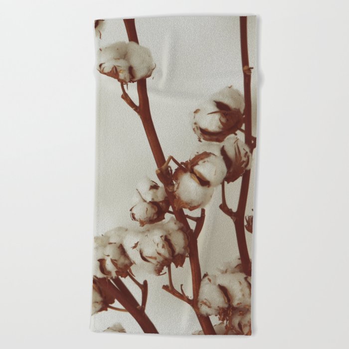 Cotton Flower Beach Towel