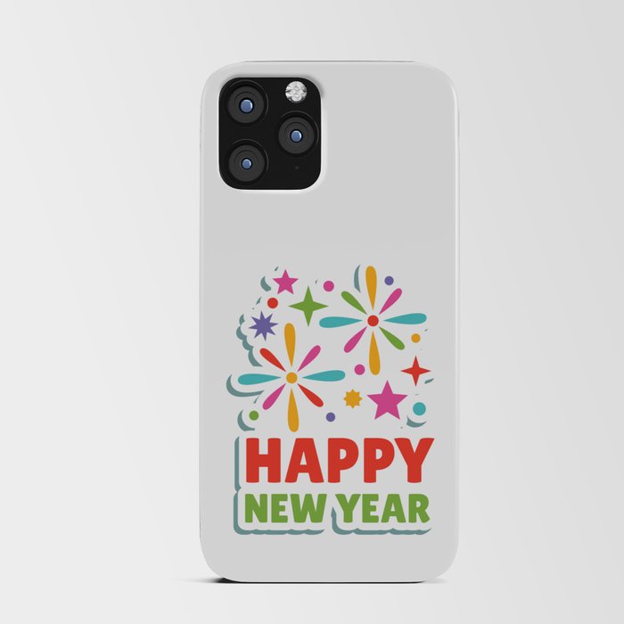 Stylish Design for New Year's 2022 iPhone Card Case