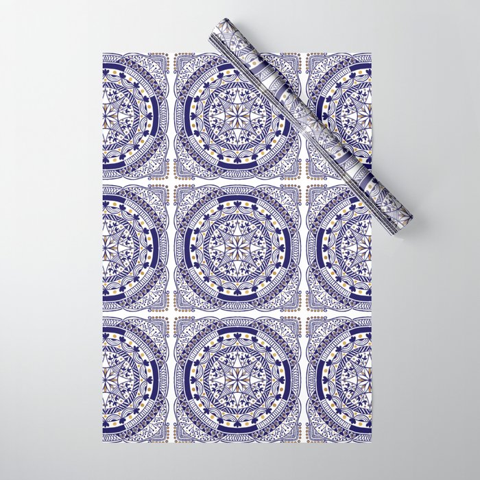 Seamless Moroccan tile pattern Wrapping Paper
