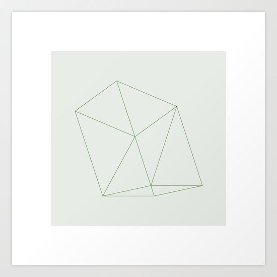 #101 Scaffolding – Geometry Daily Art Print