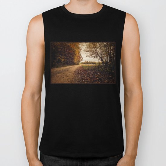 in the distance Biker Tank