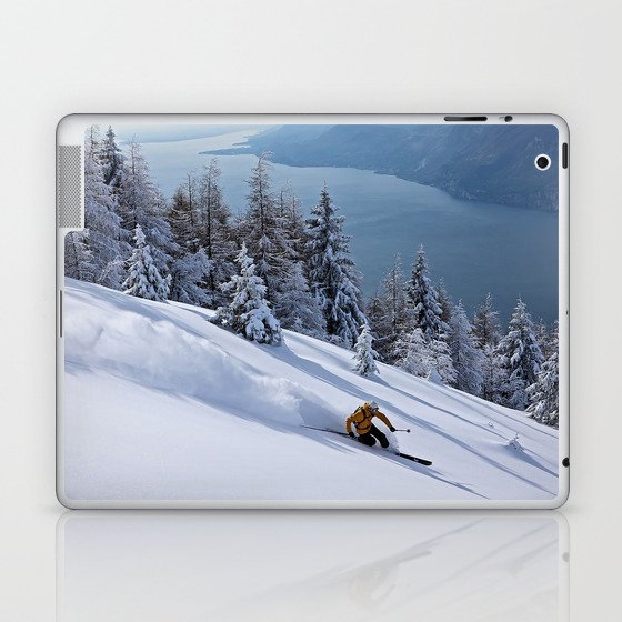 Skiing Laptop & iPad Skin