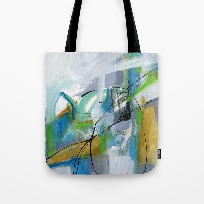 Blue Harmony Tote Bag